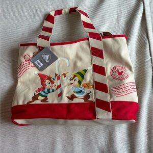 NWT Chip n’ Dale christmas tote